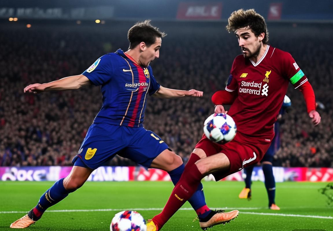 巴塞罗那VS利物浦：巅峰对决战术解析与球星战力对决揭秘(图2)